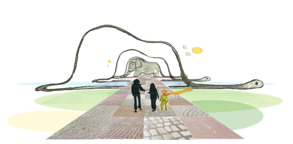Keyvisual des „Democratic Umbrella“, Visualisierung: COFO+Peña Architects (Rotterdam), mit freundlicher Genehmigung der Stadt Mannheim