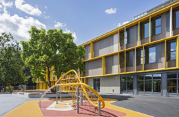 Neue Grundschule in Raunheim, 2024. (Foto: Rahel Welsen)