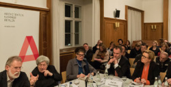 Berlin-Saal der Stadtbibliothek – Stadtgespräch zur Bauakademie (Foto: Erik-Jan Ouwerkerk)