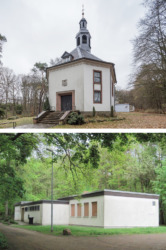 Kirchlein und Gemeinderäume vor dem Umbau (Bild: Architekten)