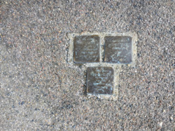 Stolpersteine in Stuttgart, Breitlingstraße (Bild: Wilfried Dchau)
