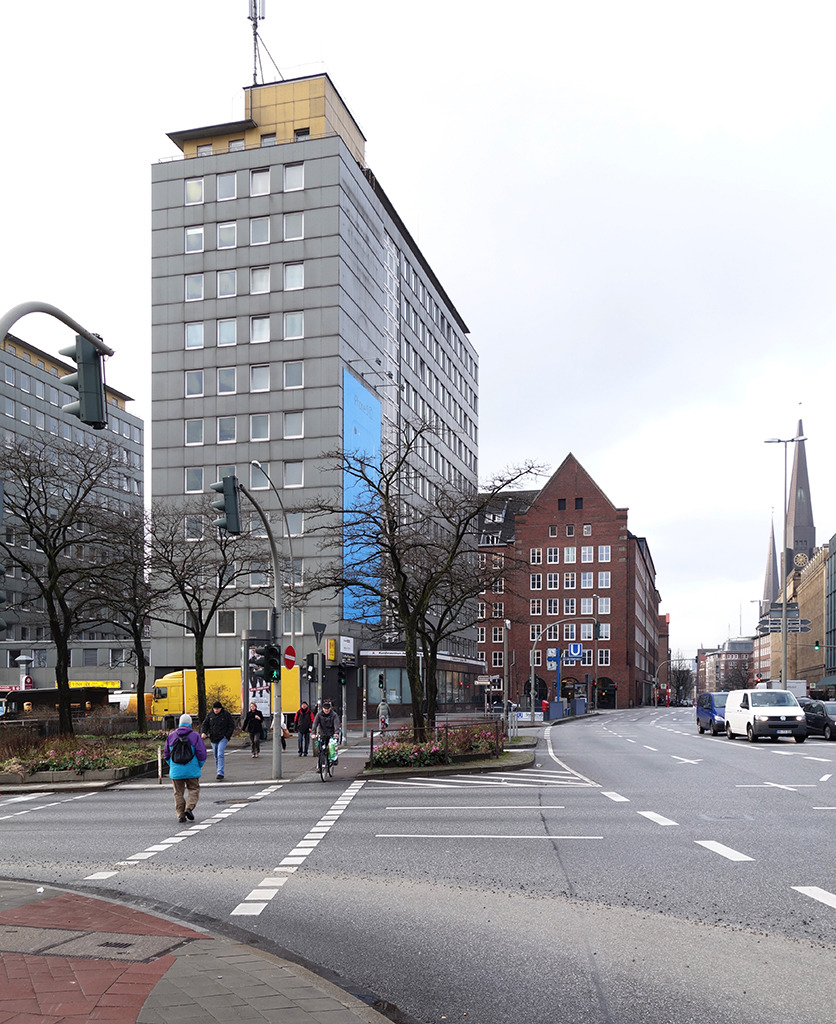 Durchblick Richtung Innenstadt (Bild: Wilfried Dechau, 2014)
