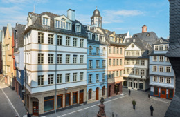 Frankfurt am Main, Dom Roemer Areal, Huehnermarkt