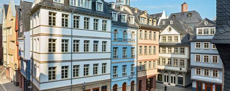 Frankfurt am Main, Dom Roemer Areal, Huehnermarkt
