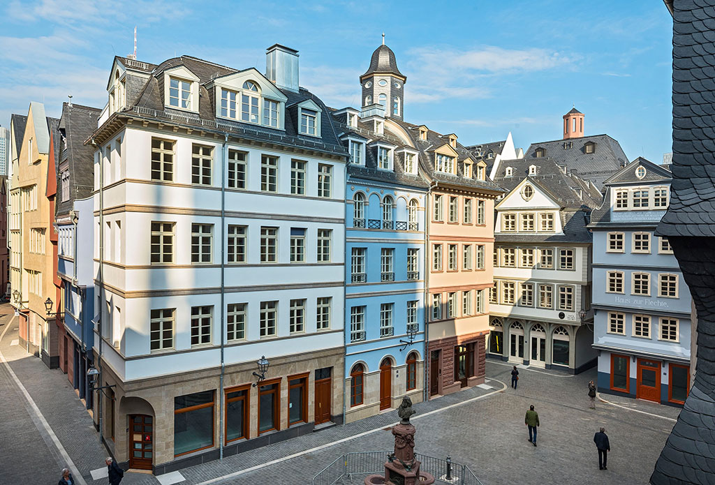 Frankfurt am Main, Dom Roemer Areal, Huehnermarkt