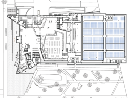 Grundriss Erdgeschoss (Bild: Bolles+Wilson)