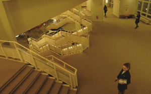 Foyer der Philharmonie in Berlin | Hans Scharoun 1960-63 (Bild: Ursula Baus)