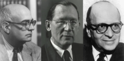 Adorne, Horlheimer und Kogon (Bild: siehe Text)