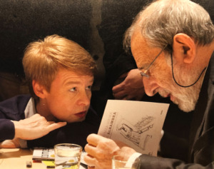 Regula Lüscher, Senatsbaudirektorin von Berlin, und Alvaro Siza (Bild: Aedes)