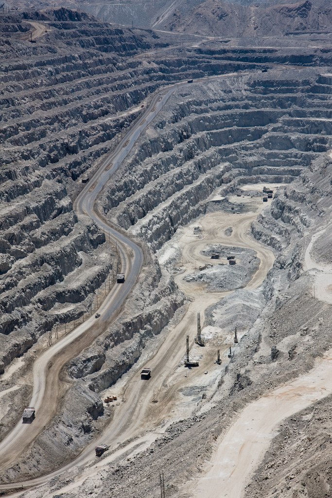 Grubengrund der Rösssing-Mine bei Swakopmund, Namibia