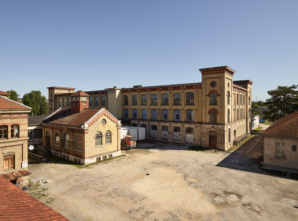 Blick auf den Bestand des IBA’27-Projekts »Otto-Quartier Wendlingen«