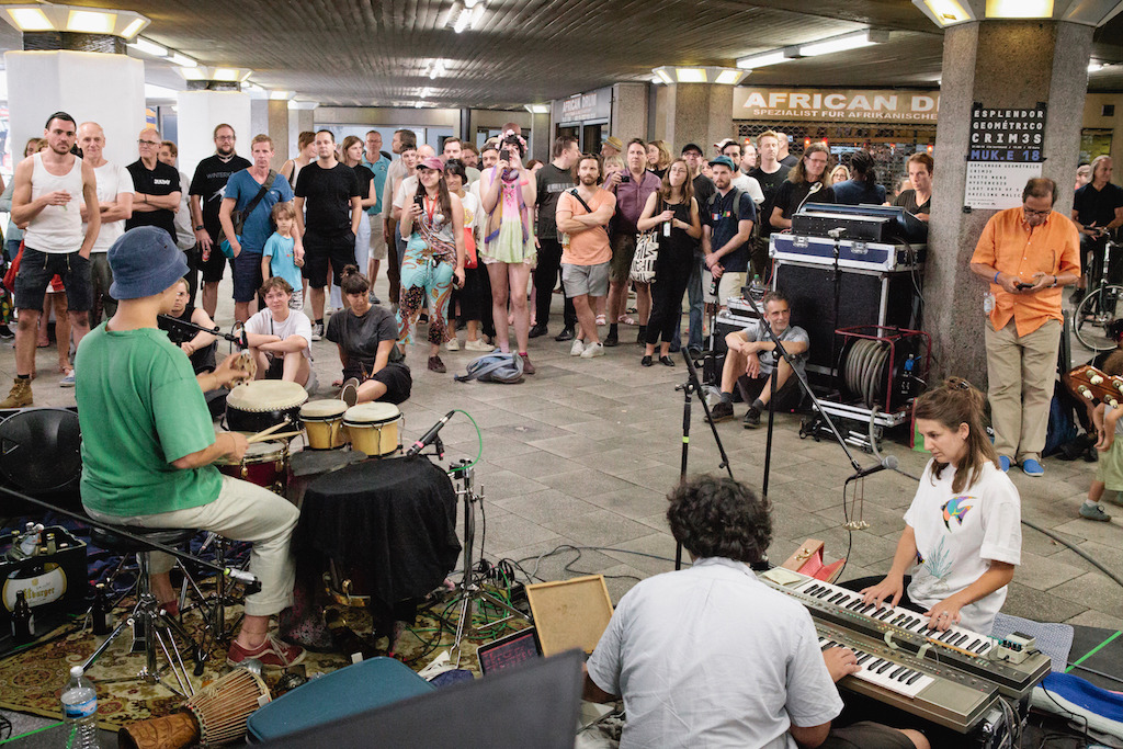 Sommerfest der freien Kunsträume 2018. (Bild: Astrid Piethan)