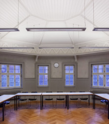 Großer Hörsaal im Erker zum Kreuzgang (Bild: Wilfried Dechau)