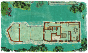Grundriss EG, Studio Anna Heringer