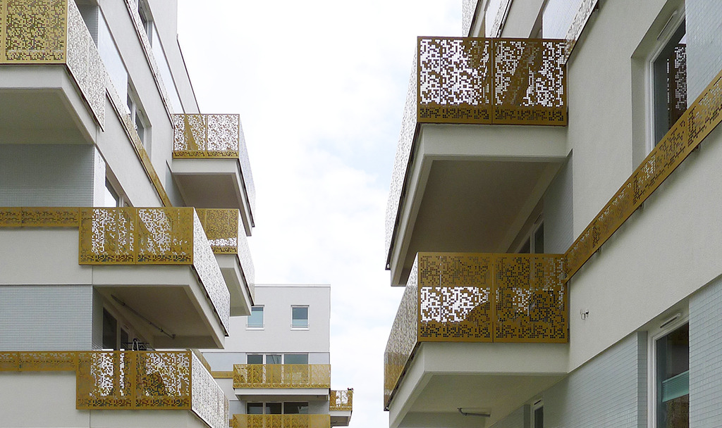 Wohnbebauung Hansterrassen in Hamburg von Blauraum Architekten (Bild: Ursula Baus)