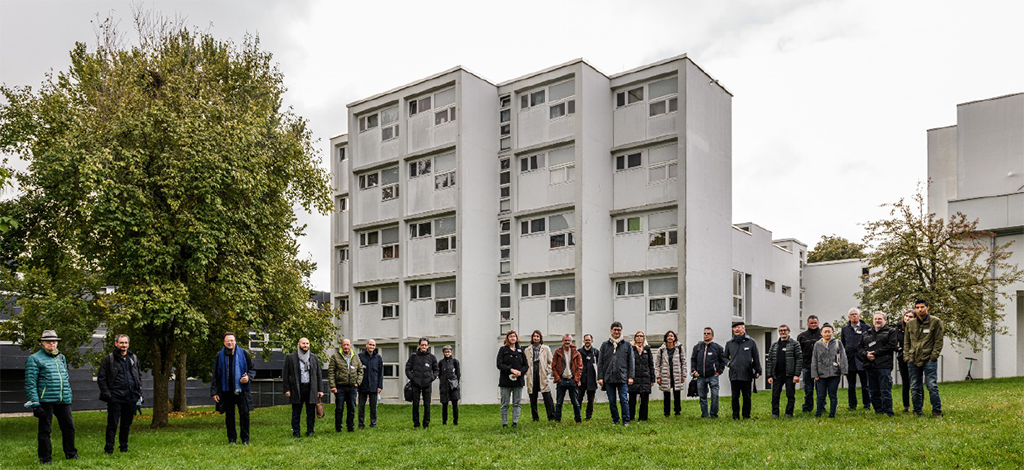 Teilnehmer am Workshop zum Studentenwohnheim im Oktober 2021 (Bild: Martin Hahn)