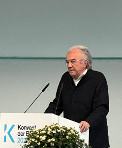 Werner Sobek beim Konvent 2022 (Bild: Ursula Baus)