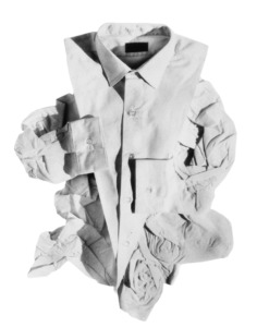 Lapel fold with crumpled panels (Bild: DF+R, 1993)