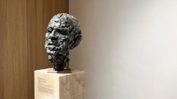 Pablo Casals (1876-1973) Robert Berks, der 1. Abguss entstand 1977 für die Vereinte Nationen. (Bild: Ursula Baus)