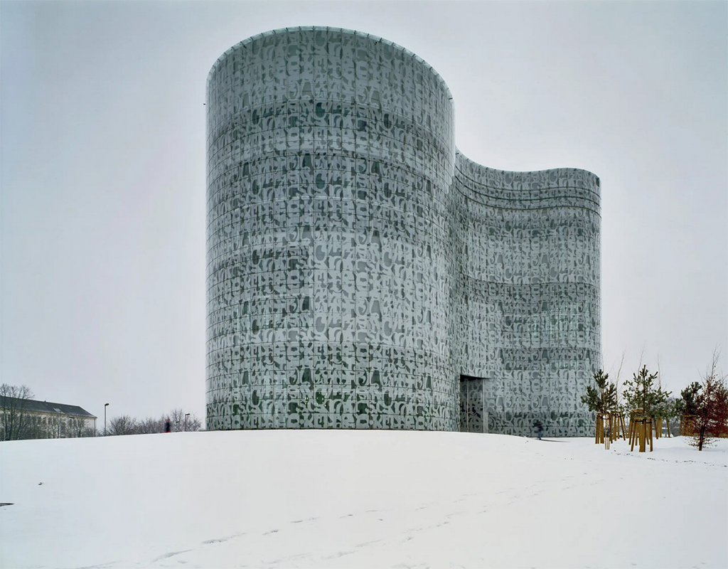 Herzog & de Meuron, Bibliothek der Universität Cottbus, Deutschland, 2001–2004 © Architekturzentrum Wien, Sammlung, Foto: Margherita Spiluttini
