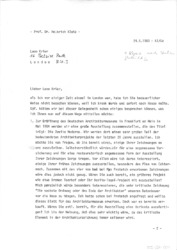 1983: Heinrich Klotz im Briefwechsel mit Léon Krier