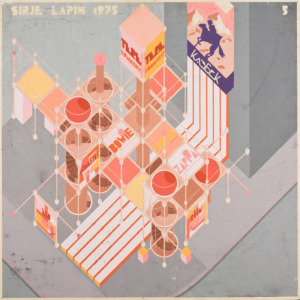 Sirje Runge (Lapin), Proposal for the Design of Areas in Central Tallinn, 1975 (© Museum of Estonian Architecture, Foto/Photo: Tiit Veermäe)