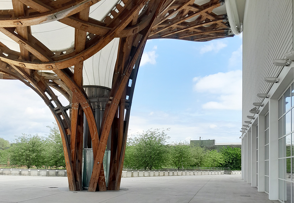 Für die Tragwerksplanung waren Holzbau Amann und der Ingenieur Hermann Blumer zuständig. (Bild: Wolfgang Bachmann)