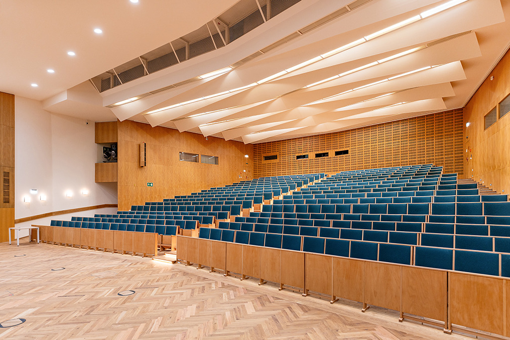 Hörsaal in der "Kaderschule" der SED (Foto: Maleschka)