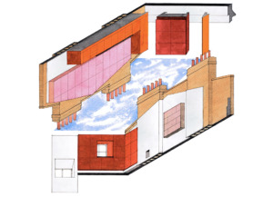 L-House, London, 1992 (© Louisa Hutton / Matthias Sauerbruch)