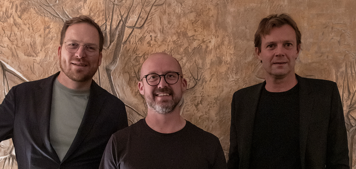 von links: Cees van der Veeken, Eric Jan Pleijster, Bas Smets (Bild: Wilfried Dechau)
