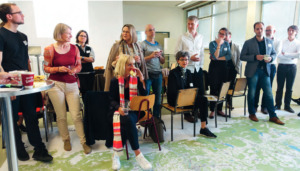 Diskussionsrunde im Vorfeld der IBA München (Bild: IBA München)