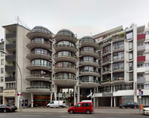 Inken und Hinrich Baller, Wohn- und Geschäftshaus Lietzenburger Straße 86, Berlin-Charlottenburg, 1977–1978, Bild: Wikimedia Commons, Gunnar Klack, CC BY-SA 4.0 