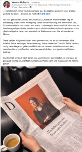 Linkedin-Eintrag Verena Hubertz