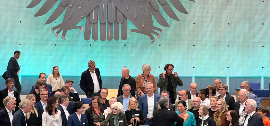 Hatten alle an diesem Tag ihren Auftritt: Gründer, Gäste, Berufsanfänger (Bild: Ursula Baus)