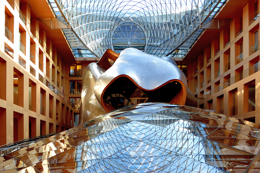 Frank Gehry, DZ Bank, Berlin 1996–2001, Bild: Wikimedia Commons, Spielvogel 