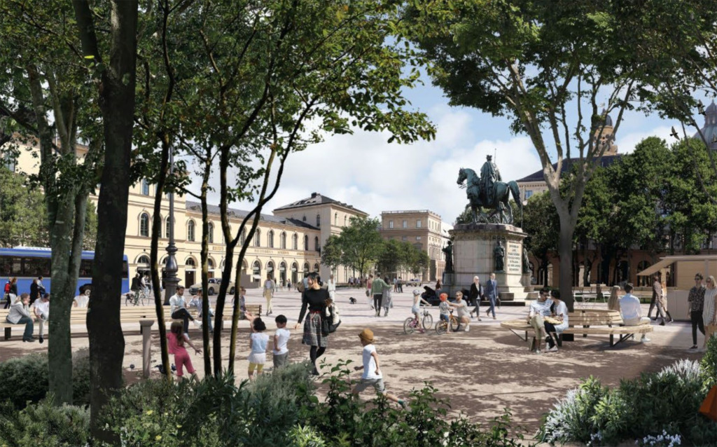 Visualisierung: Michel Desvigne Paysagiste MDP, Paris