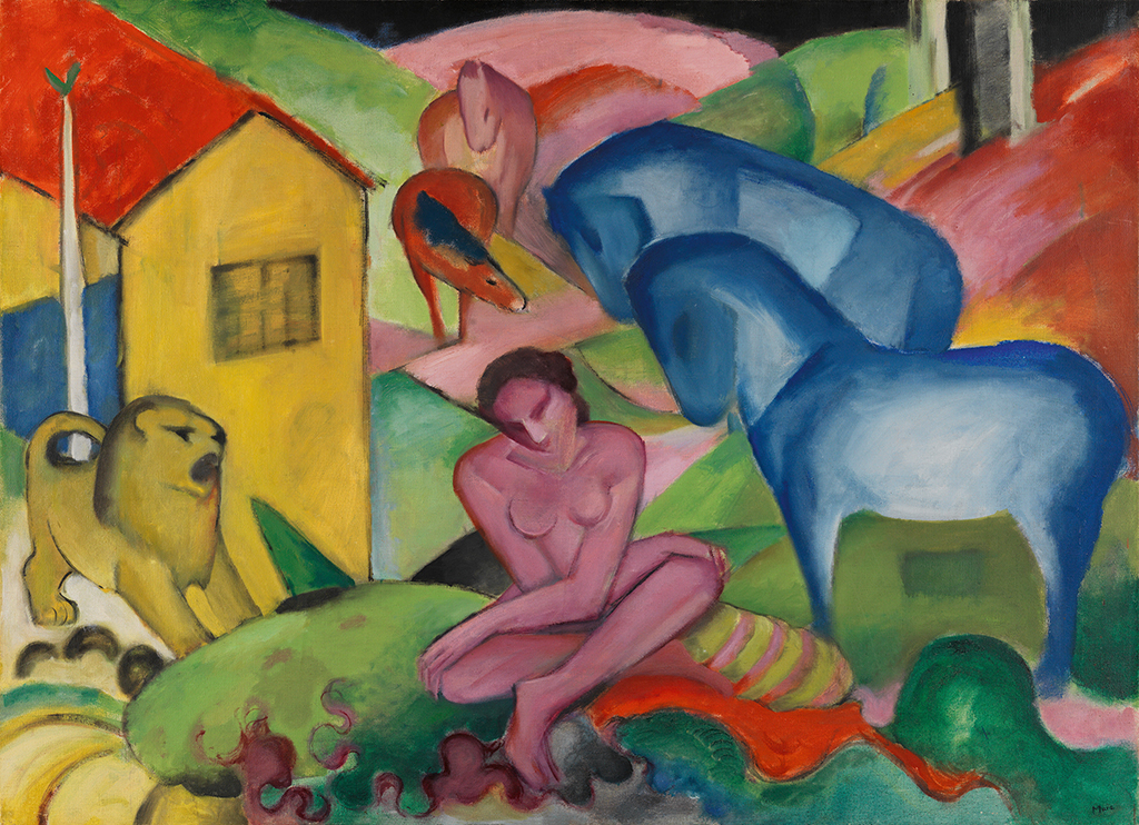 4326_Rez_Franz-Marc-Der-Traum-1912-Oel-auf-Leinwand-Museo-Nacional-Thyssen-Bornemisza-Madrid